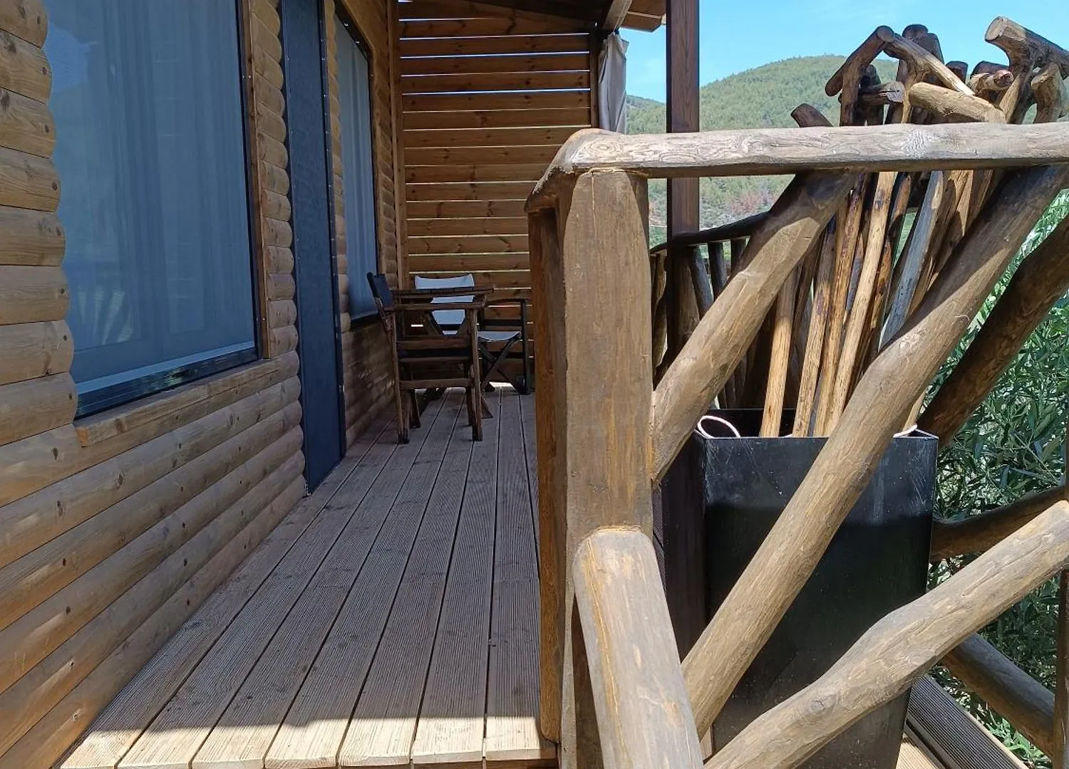 Ferienhaus Kartalia Wooden Maisonette Porto Koufo Griechenland